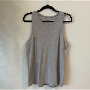 Patagonia razor back gray athletic tank top